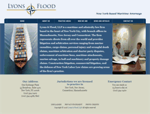 Tablet Screenshot of lyons-flood.com